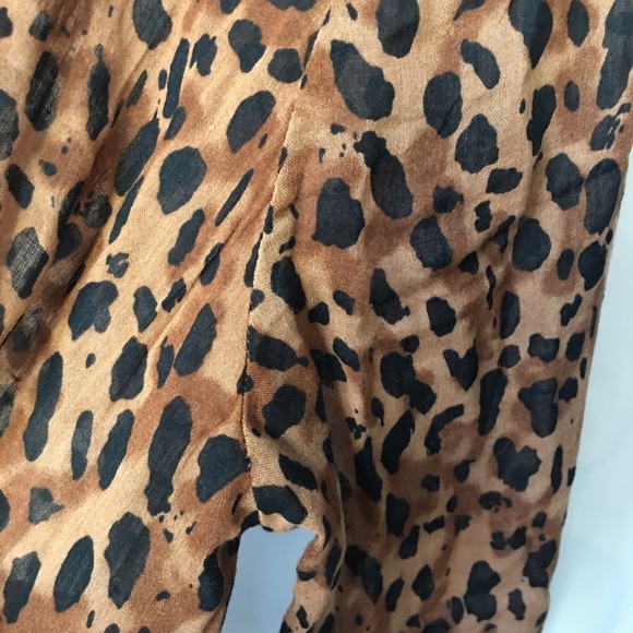 ✴️SOLD✴️ Spell Saphari Gown Leopard Duster Small - Picture 7 of 8